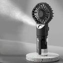 USB Humidifier Fan - Rechargeable Cooling Mist