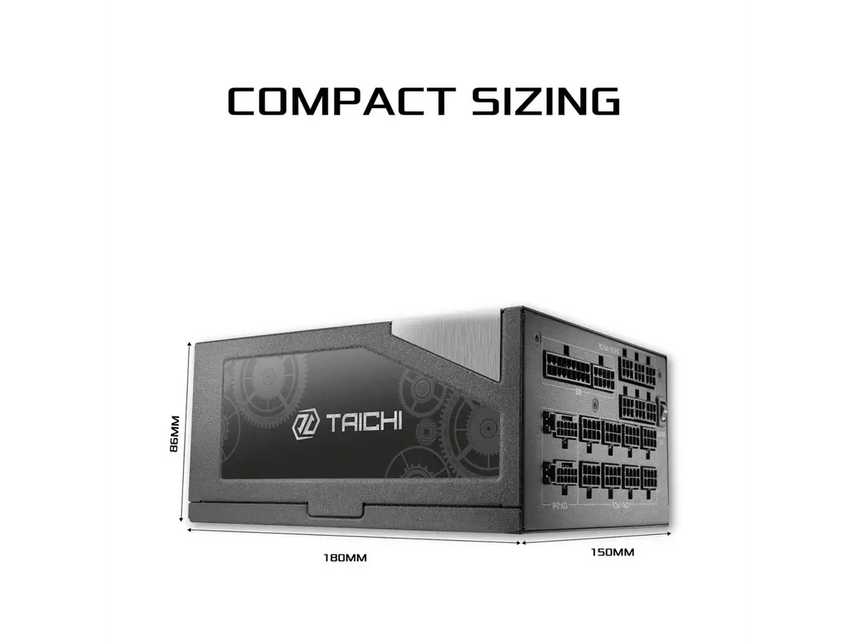 Asrock Taichi Watt Power Supply — product view 2