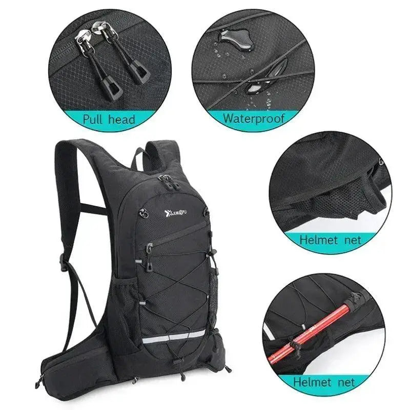 Unisex Durable Waterproof Hiking Backpack for Men and Women