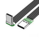 USB-C Flat Cable - 90 Degree Angled Gaming Ready