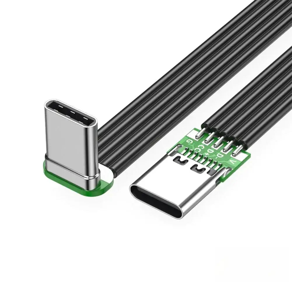 USB-C Flat Cable - Degree Angled Gaming Ready — product view 14