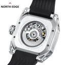 Seagull ST2551 Skeleton Automatic Watch with Square Case