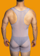 Men's Breathable Ice Vest Bodysuit Stylish Compression Shapewear