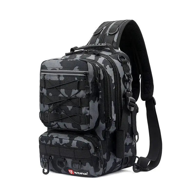 Camouflage Fishing Backpack Large Capacity Tackle Bag