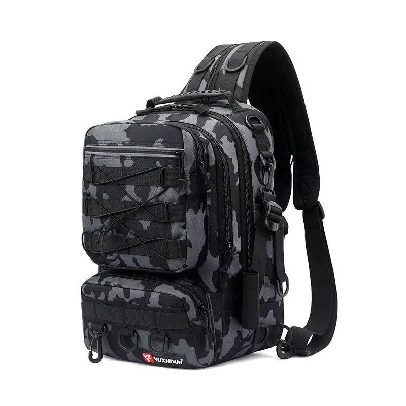 Camouflage Lure Fishing Backpack Large Capacity Carrier