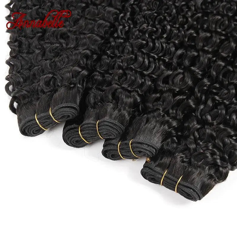 Ali Annabelle Brazilian Curly Hair Bundles Remy Weave