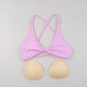 Yoga Bra Sexy Slim Straps Breathable High Stretch
