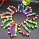 Orff Musical Instruments Wooden Semicircle Hand Bells Toys