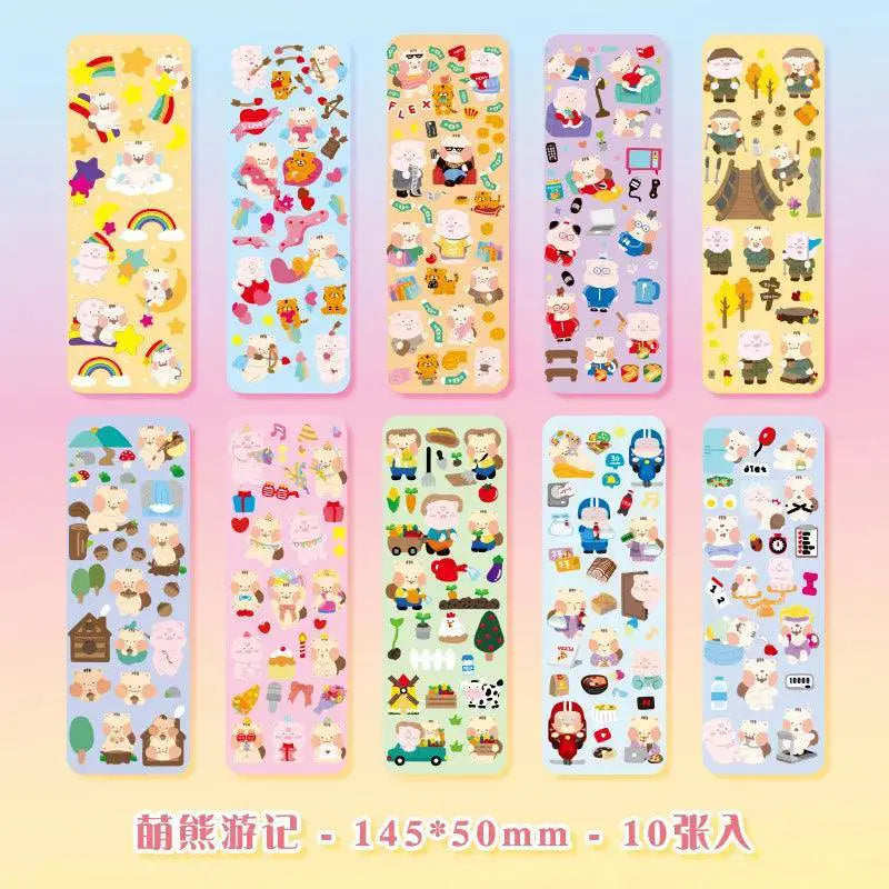 Durable Animal Stickers for Scrapbooks — product view