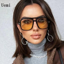 Retro Oversized UV400 Sunglasses for Men and Women Fashion