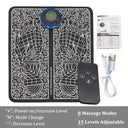 EMS Foot Massager Mat Electric TENS Feet Massager Pad Foldable Massage Mat Muscle Stimulation Fisioterapia Terapia Fisica Salud