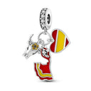Sterling Silver Charm Bead Eiffel