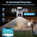 Smart Outdoor PTZ Camera for Homeowners