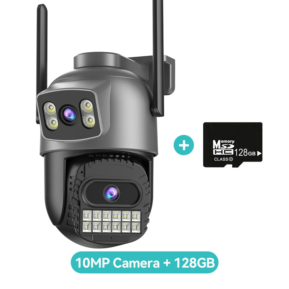 Outdoor Dual Security Video Camera