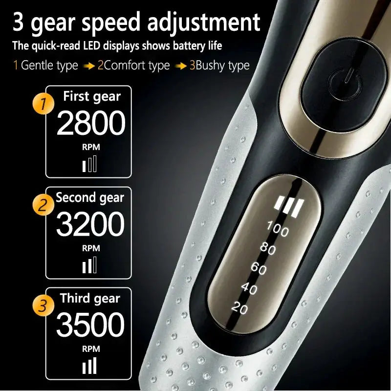 Smoocut Reciprocating Electric Shaver for Men USB Charging