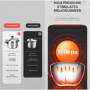 Pressure Cooker Safe Aluminum for Fast Cooking 3L 4L 5L