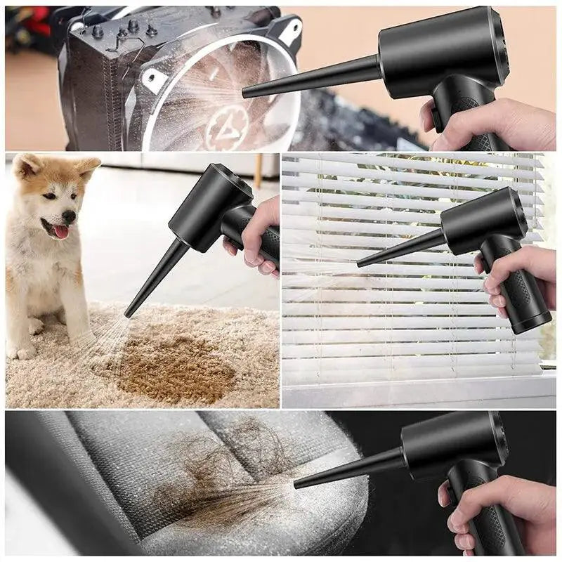 Wireless Air Duster Portable Electronics Dust Blower Cleaner