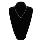 New Minimalist Clavicle Necklaces for Women Tiny Heart Jewelry