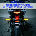 Yamaha Motorcycle Turn Signal Light R1 R6 MT09 1 Pair Flowing Dynamic LED Bright