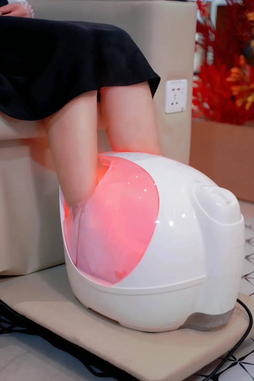 Steam Foot Spa Bath Massager Foot Sauna Massage Machine Relax and Soothes Tired Feet Anion Steam Collagen Regeneration Cabin
