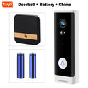 Tuya 1080P WiFi Doorbell Never Miss A Visitor Alexa Google Home Compatible