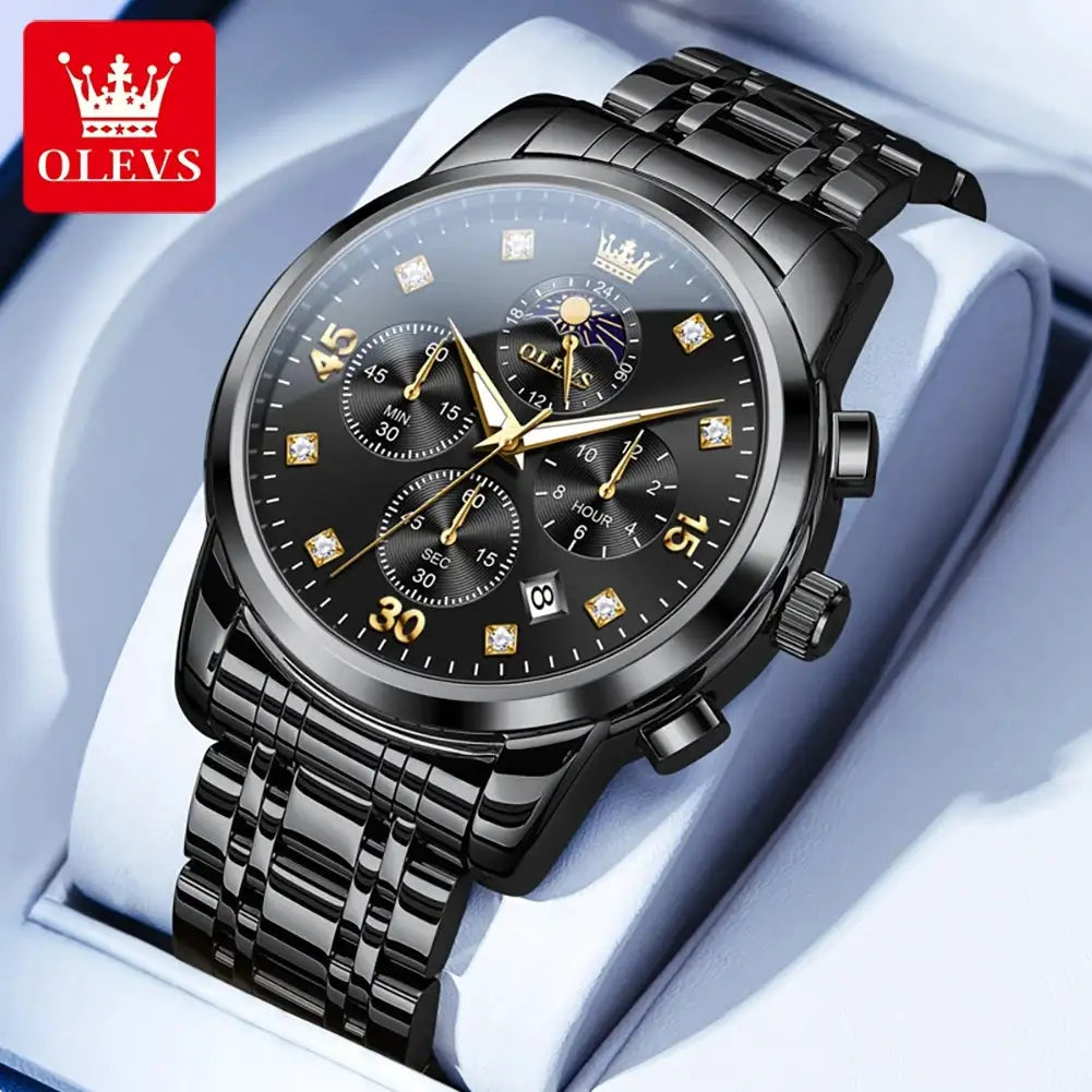 Olevs Premium Steel Quartz Watch — product image 12