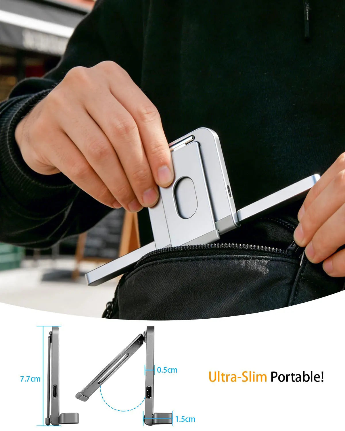 Aluminum Alloy Magnetic Wireless Charger