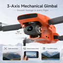 Compact Mini Drone 4K Camera GPS Light