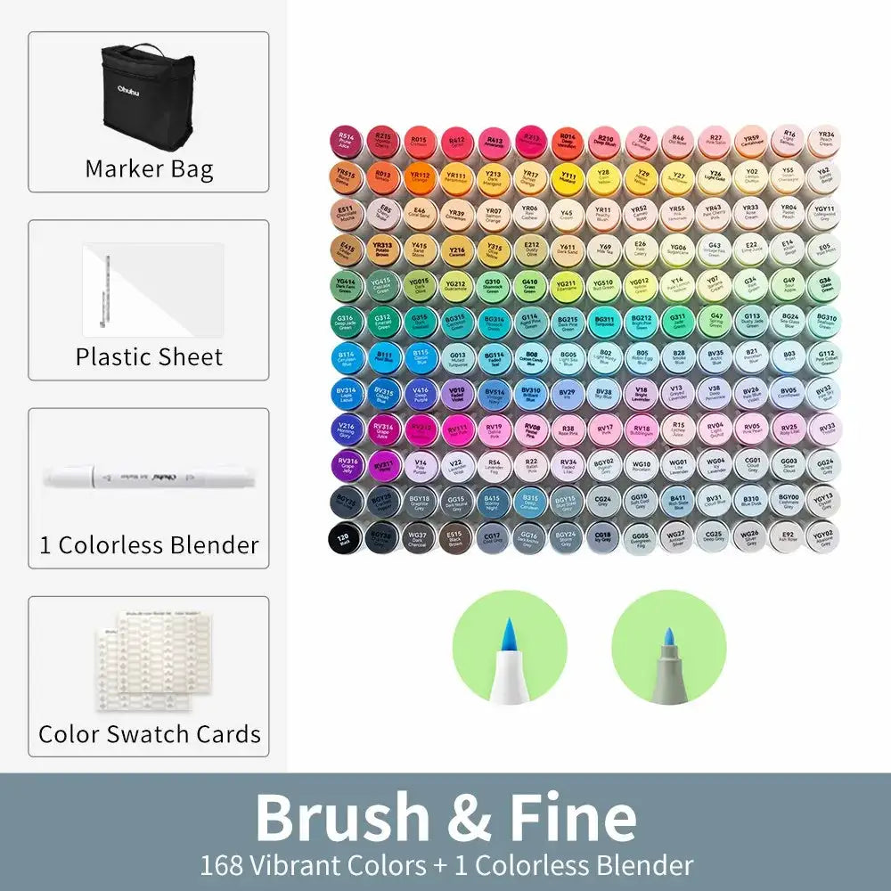Ohuhu Honolulu Sketching Markers — product view 20