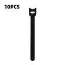 10/30/50pcs Multi-Purpose Fastener Cable Straps Tape Cable Ties Reusable Hook Loop Strips Wire Ties Cables Organizer Cord Wraps