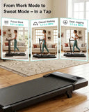 Under Desk Treadmill Walking Pad 3 In 1 Six Percent Incline 2.5HP
