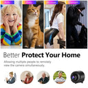 Compact Indoor Security Camera for Homes
