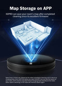 Robot Vacuum Cleaner ABIR X6PRO with 6000PA Suction