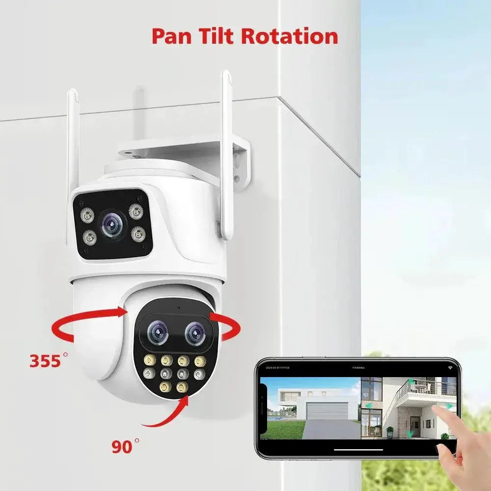 Outdoor Wifi Surveillance Camera With AI Auto Tracking