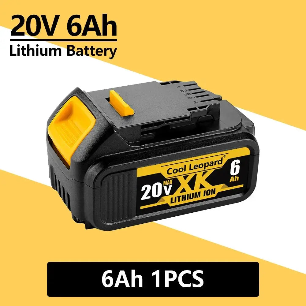 High Capacity 8.0Ah DCB200 Lithium Battery for Tools
