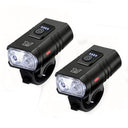 LED Bicycle Front Light Type-C Rechargeable Bicycle Headlight MTB Road Bike Headlamp Easy to Install Cycling Accessories