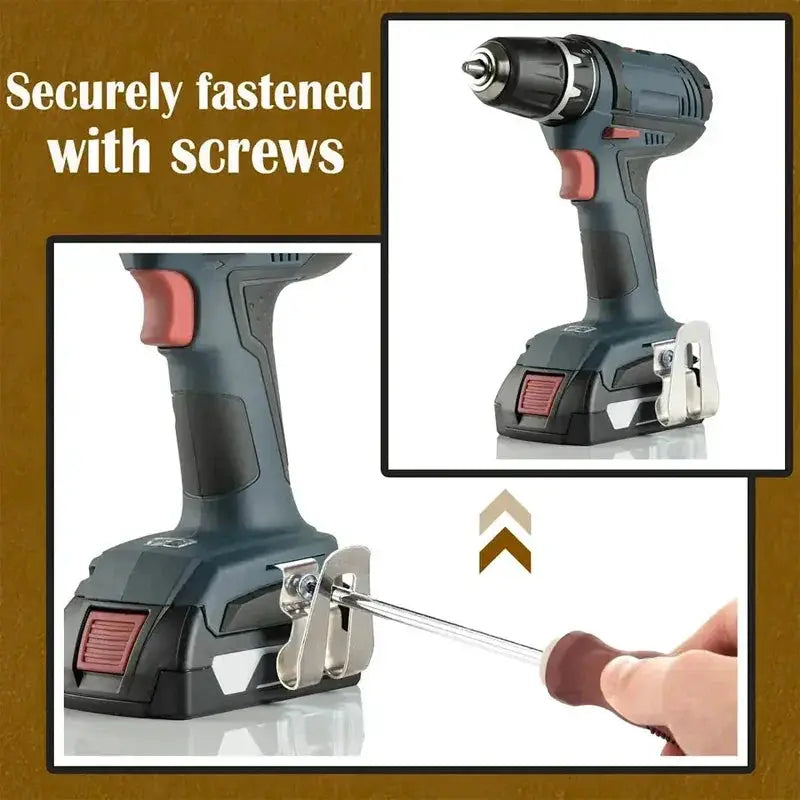 Belt Clip Hook With Screw For Makita Milwaukee Bosch Tools