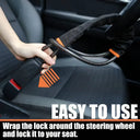 Secure Car Steering Wheel Lock for Theft