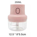 Effortless Electric Mini Food Processor Versatile Chopping Power