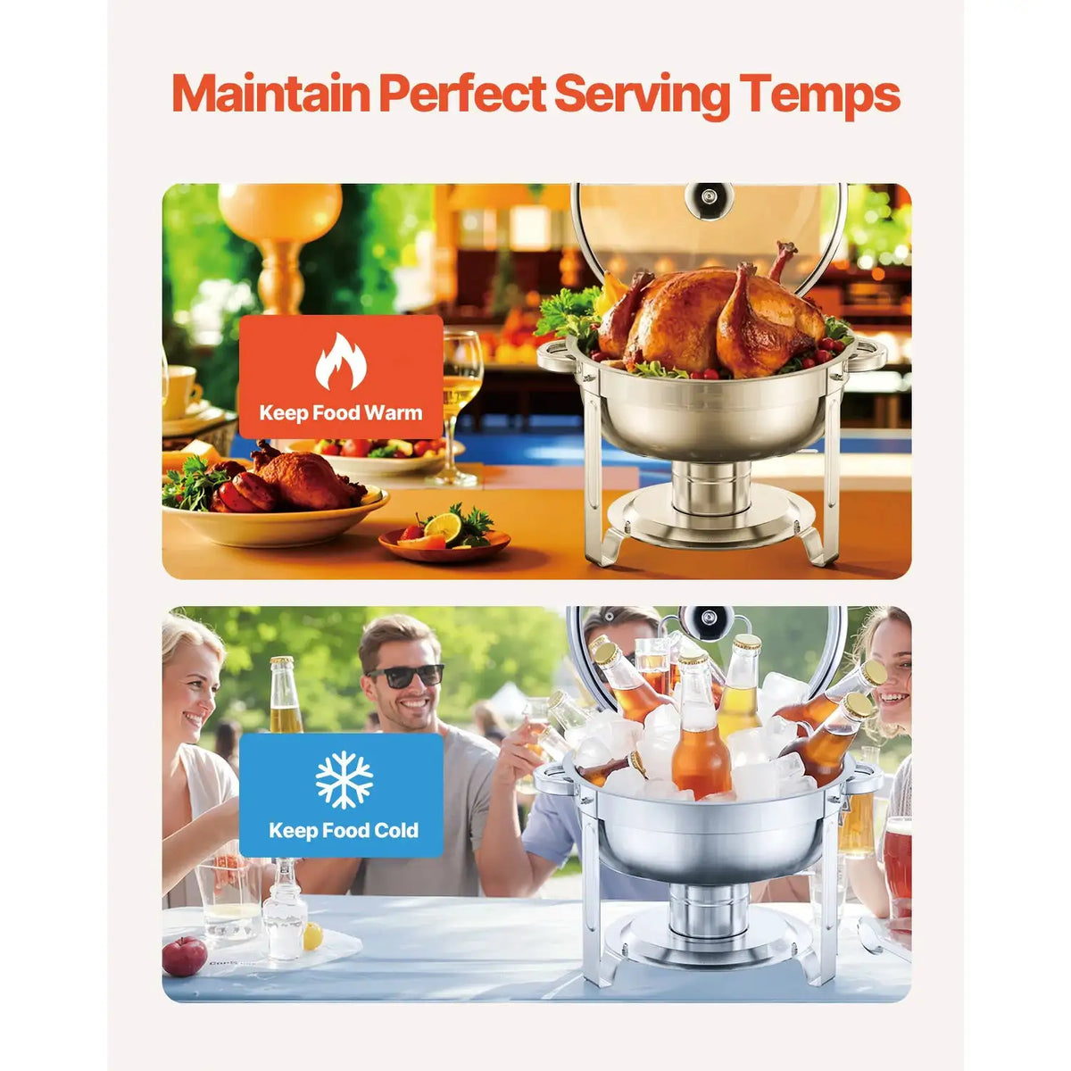 Professional Grade Buffet Chafers — product image 6