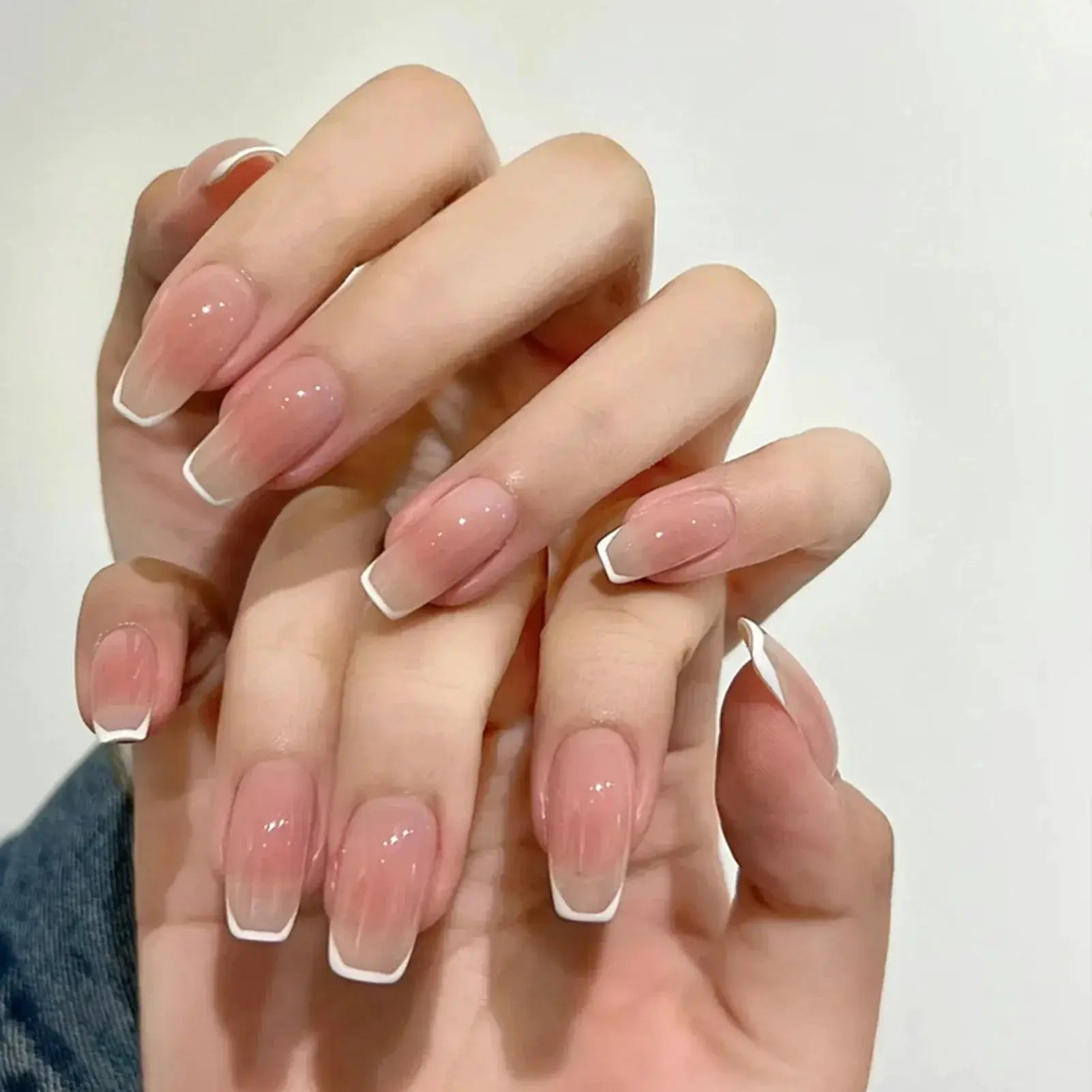 Ballet Fake Nails Removable Full Cover Coffin Tips