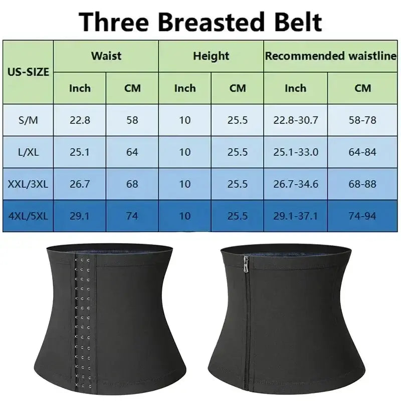 Men Sauna Waist Trainer Corset Shaper For Fat Burning