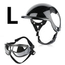 Stylish Dog Sunglasses and Helmet Set for Pet Safety