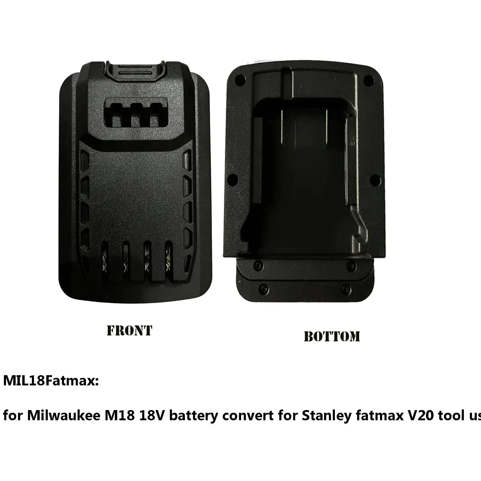 Stanley Fatmax V20 Adapter For AEG Makita DeWalt Batteries