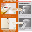 1-4Pc 2-in-1 Sprayer Pourer Oil Bottle for Kitchen Use