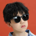 Trendy UV400 Square Sunglasses for Kids Stylish Eyewear