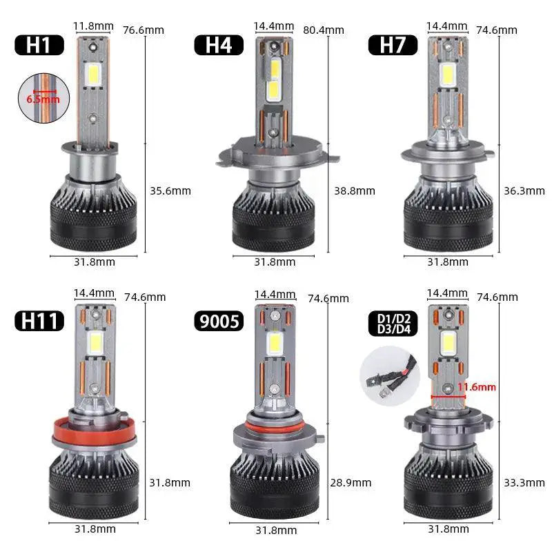 Dawnknight K5C Canbus LED Bulbs High Brightness Headlight