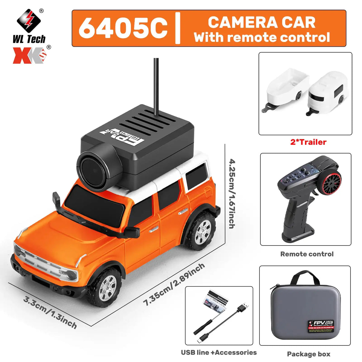 WLtoys Mini RC Car - FPV Camera -  product image