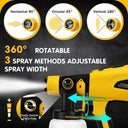 Cordless 800ML Electric Paint Sprayer For 18V 20V Use