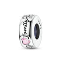 Sterling Silver Charm Family Love